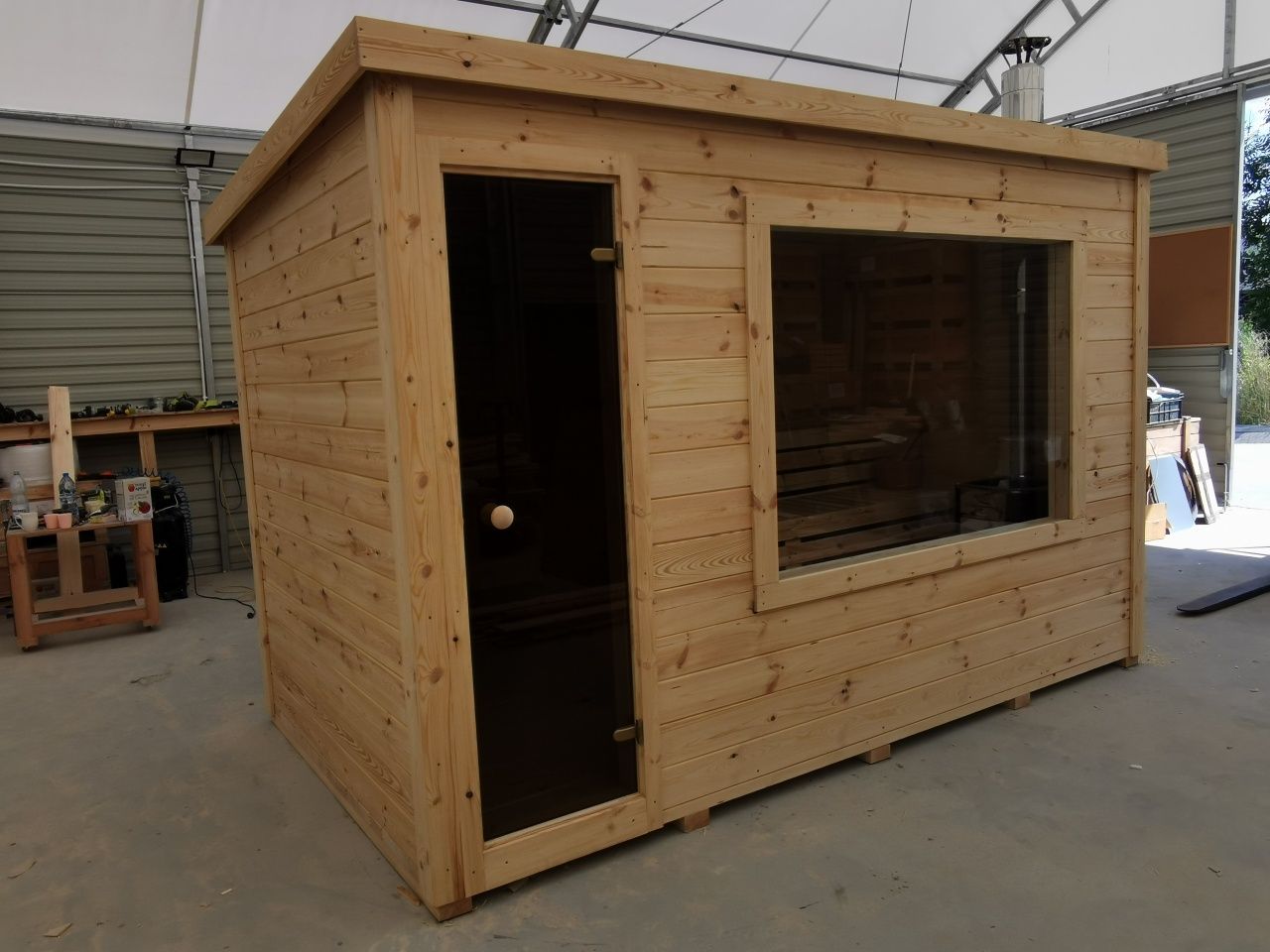 Sauna Ogrodowa Luna 3,5m x 2 m Ocieplona + Piec Raty Leasing