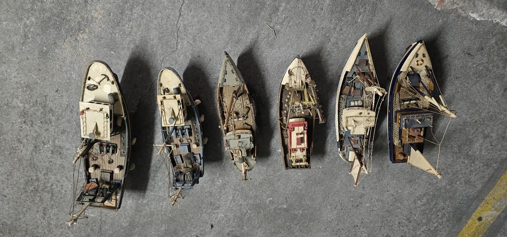 Coleção de barcos