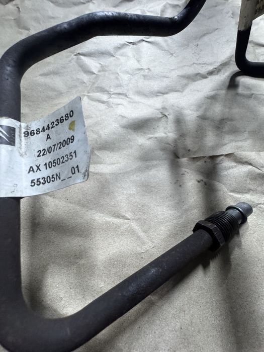 Гидро кабель,трубка ліва/права CitroenC5