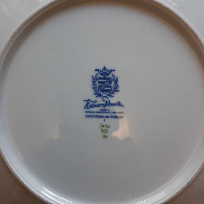 Набор тарелок Echt Weimar Cobalt