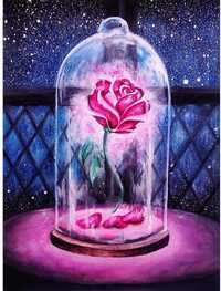 Malowanie Po Numerach Wieczna Róża Obraz z Ramą 40x50