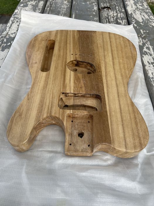 Korpus gitary typu telecaster