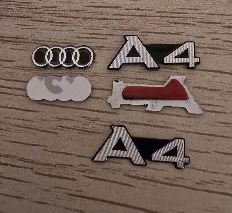 Simbolo/Label/Icon Audi A4 A5 A3 A1 A6