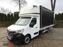 Renault MASTER PLANDEKA 10 PALET WEBASTO TEMPOMAT KLIMATYZACJA LEDY PNEUMATYKA 165KM [ 537250 ]  stan bardzo dobry, nie wymaga nakładów finansowych, dostępny od ręki