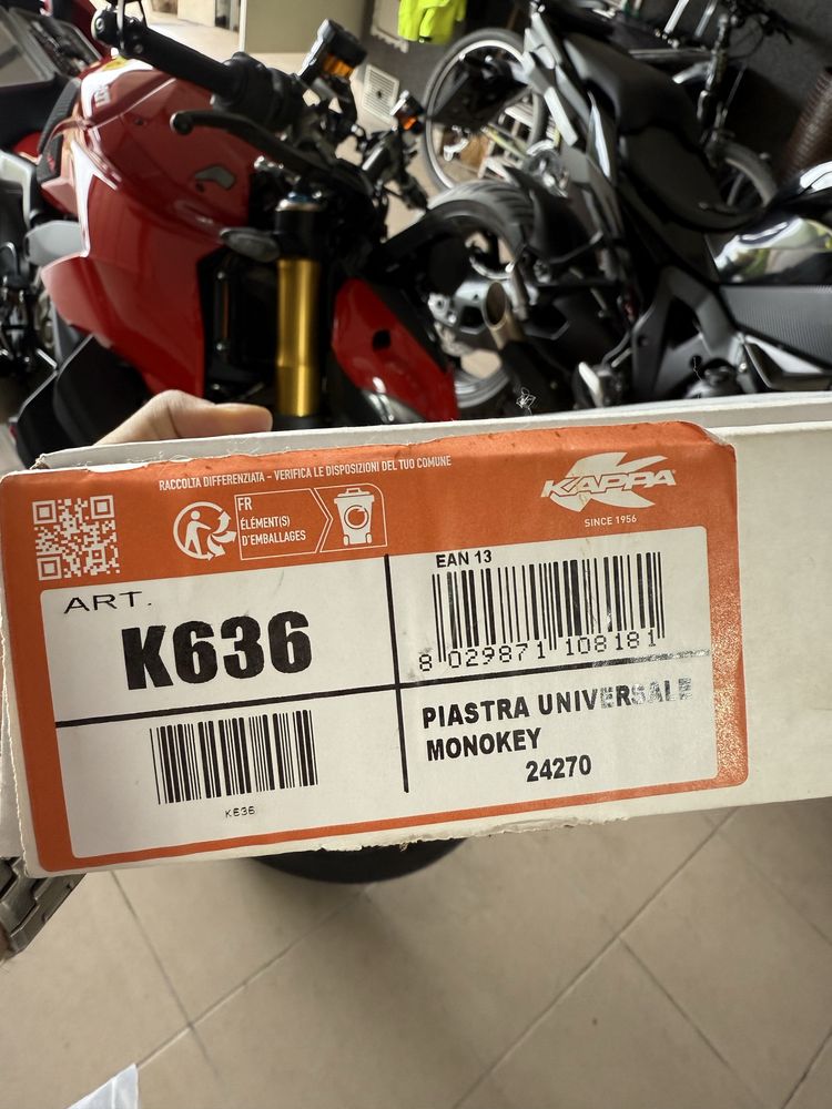 Uniwersalna płyta Kappa kompatybilna z kuframi Monokey