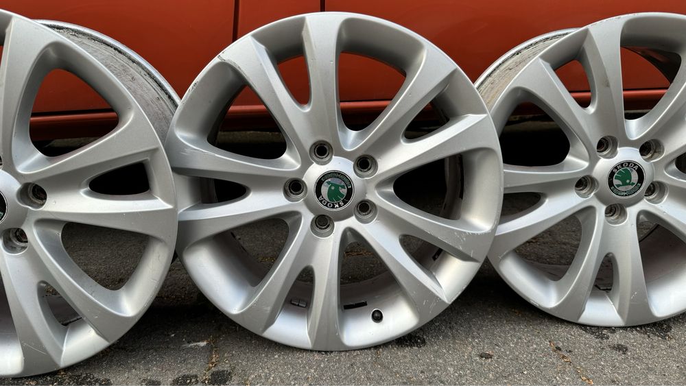 Диски R17 5x112 Skoda 7.5J ET49  Original  VAG VW/Audi/Seat,Cupra