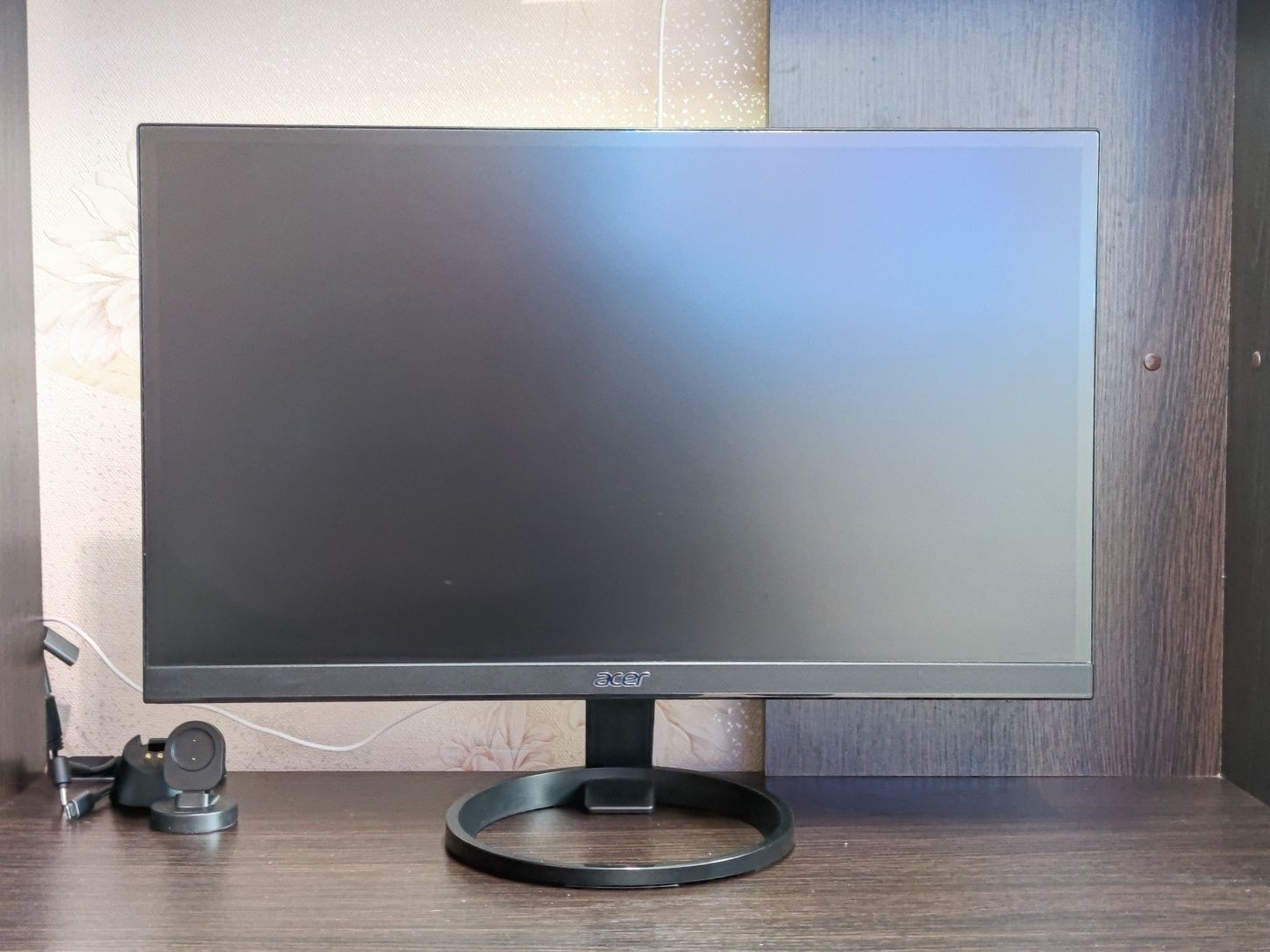 Монітор 23" LED IPS, Acer R231, 1920 x 1080, 6 мс, 16:9, VGA, DVI