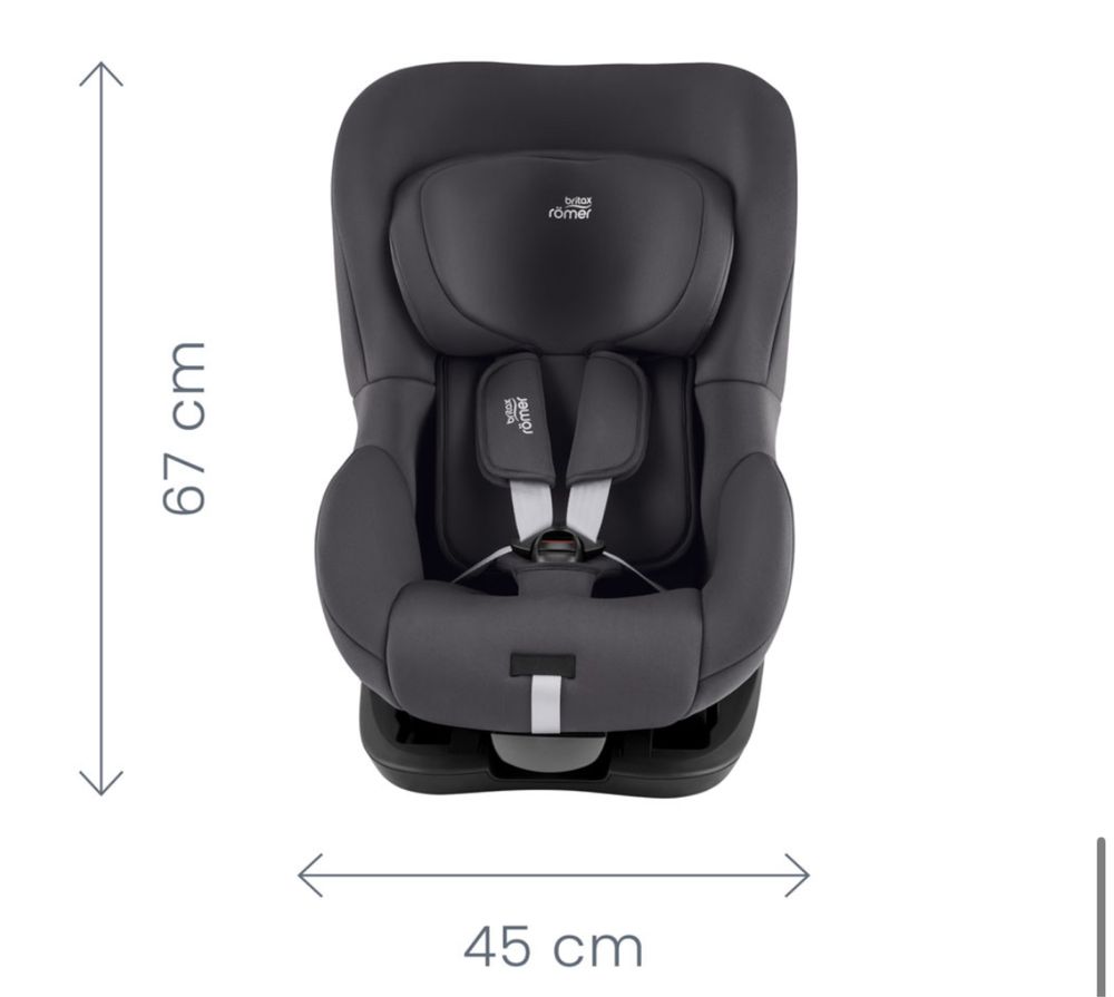 Дитяче автокрісло Britax-Romer KING II BLACK SERIES Cosmos Black