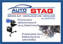 Przetaczanie  tarcz hamulcowych