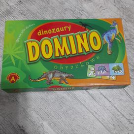 Domino obrazkowe dinozaury