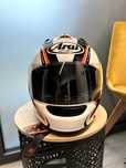 Arai RX-7 GP.  KTM