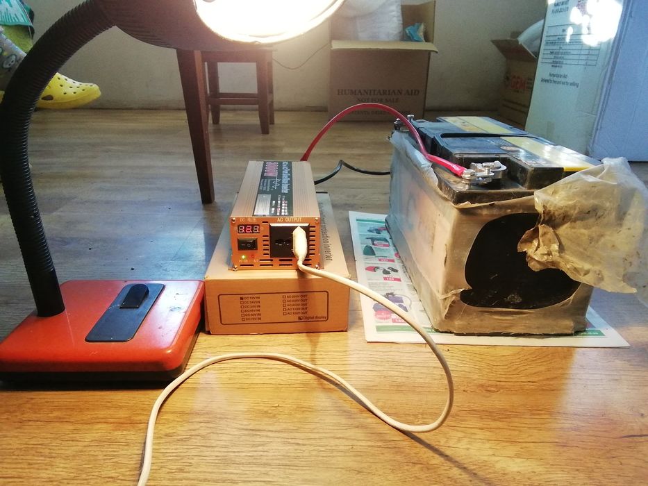 Інвертор, перетворювач напруги 12-220