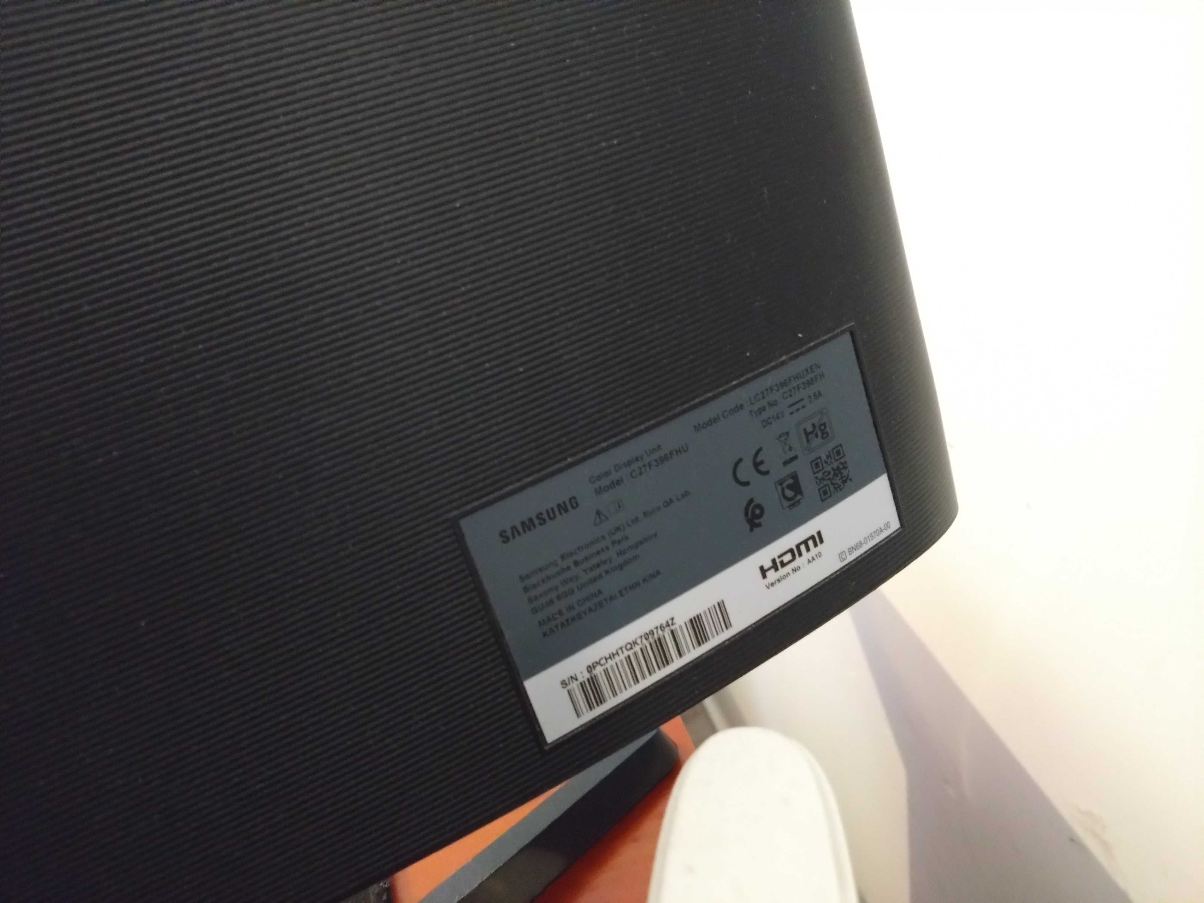 Monitor Samsung 27'' c27f396fhu curved zakrzywiony hdmi