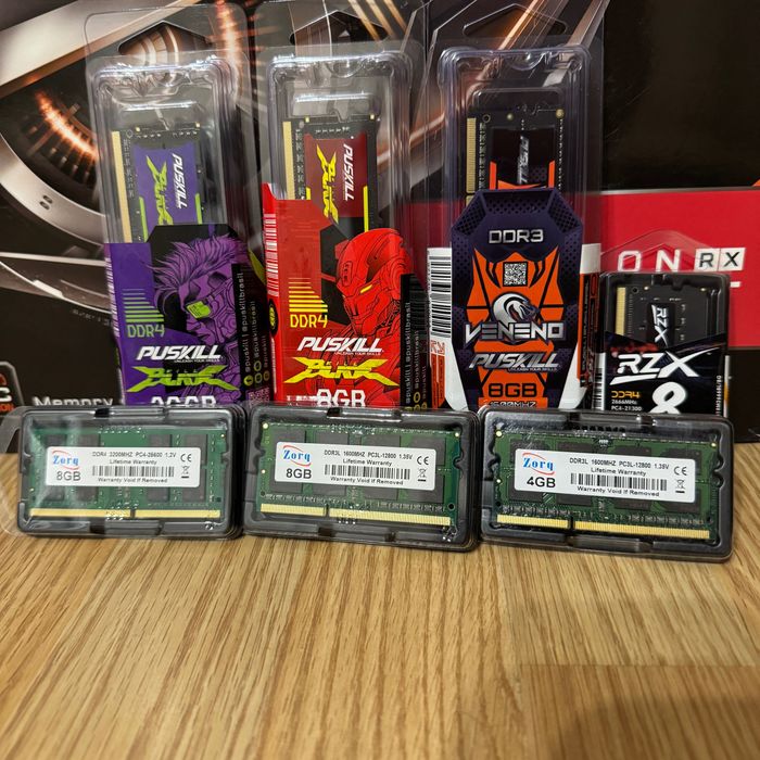 (ОЗУ) DDR3 / DDR3L / DDR4 (4gb / 8gb / 16gb ) Оперативка до Ноутбука