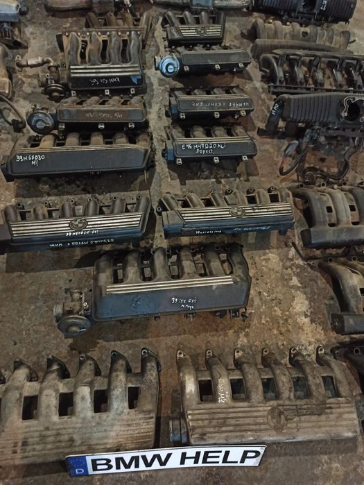 Впускные коллектора БМВ BMW Е32 E34 Е36 Е38 Е39 Е46 Е70 Ф10 Ф25 F30