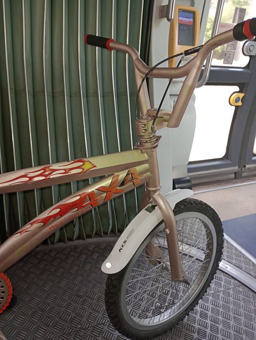 Rower BMX po renowacji