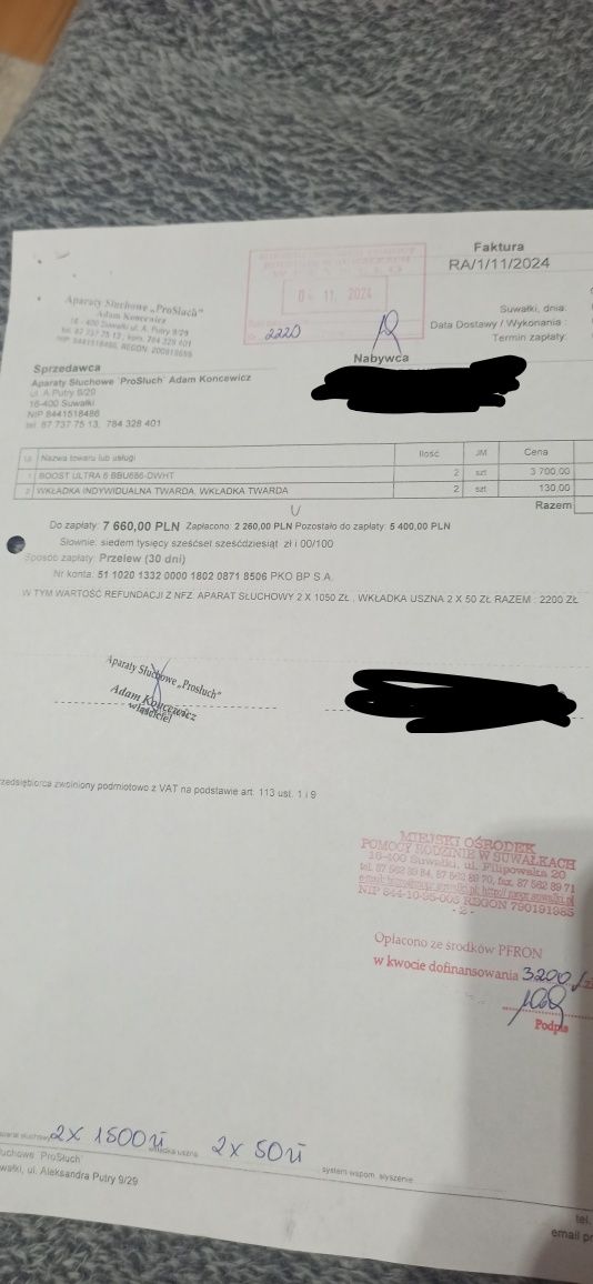 Sprzedam aparaty słuchowe Beltone-jak nowe