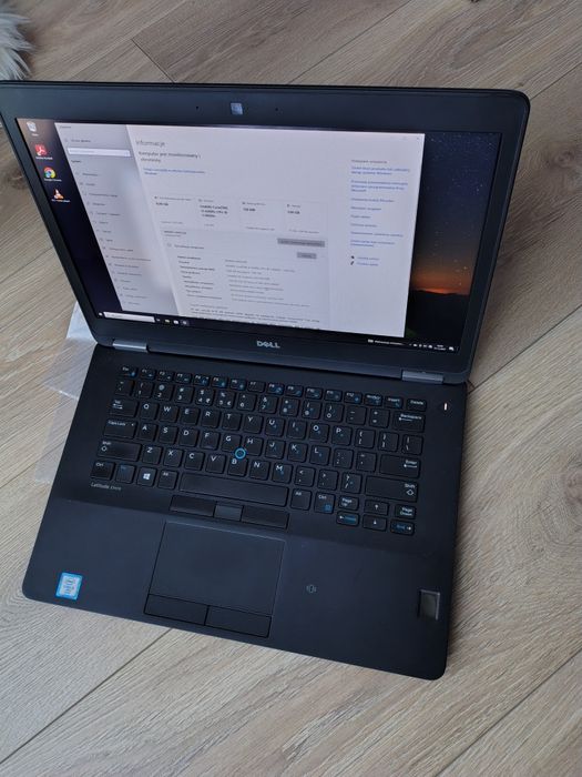 DELL Latitude E7470 i5, 8GB ram, 256 GB SSD , bateria 4h