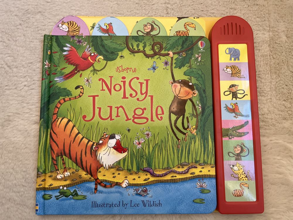 Noisy jungle Usborne