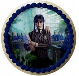 opłatek na tort wednesday 20cm