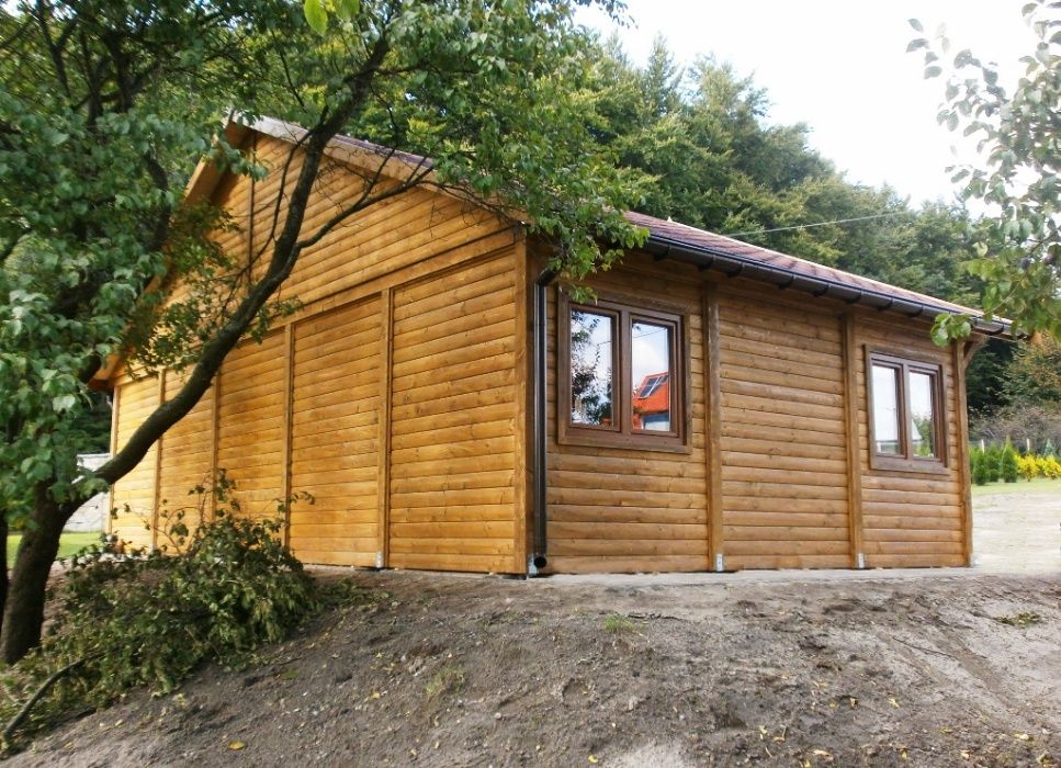 wiata drewniana,garaż,budynek gospodarczy,ogrodowy,magazyn,9x5m