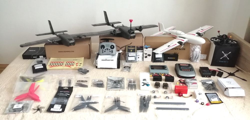 FPV літаки HEEWING T1 PRO, H1 HUNTER (комплектуючі) RM Pocket ELRS 2.4