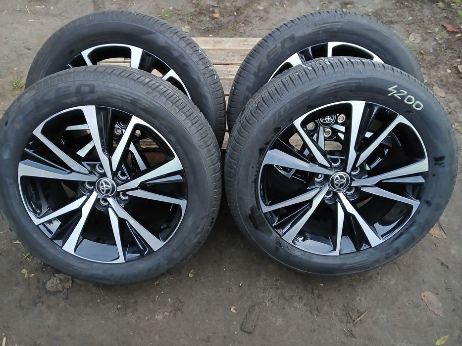 Alufelgi 18 kola lato 24r Toyota 5X114.3 C-hr Rav4 Corolla Cross