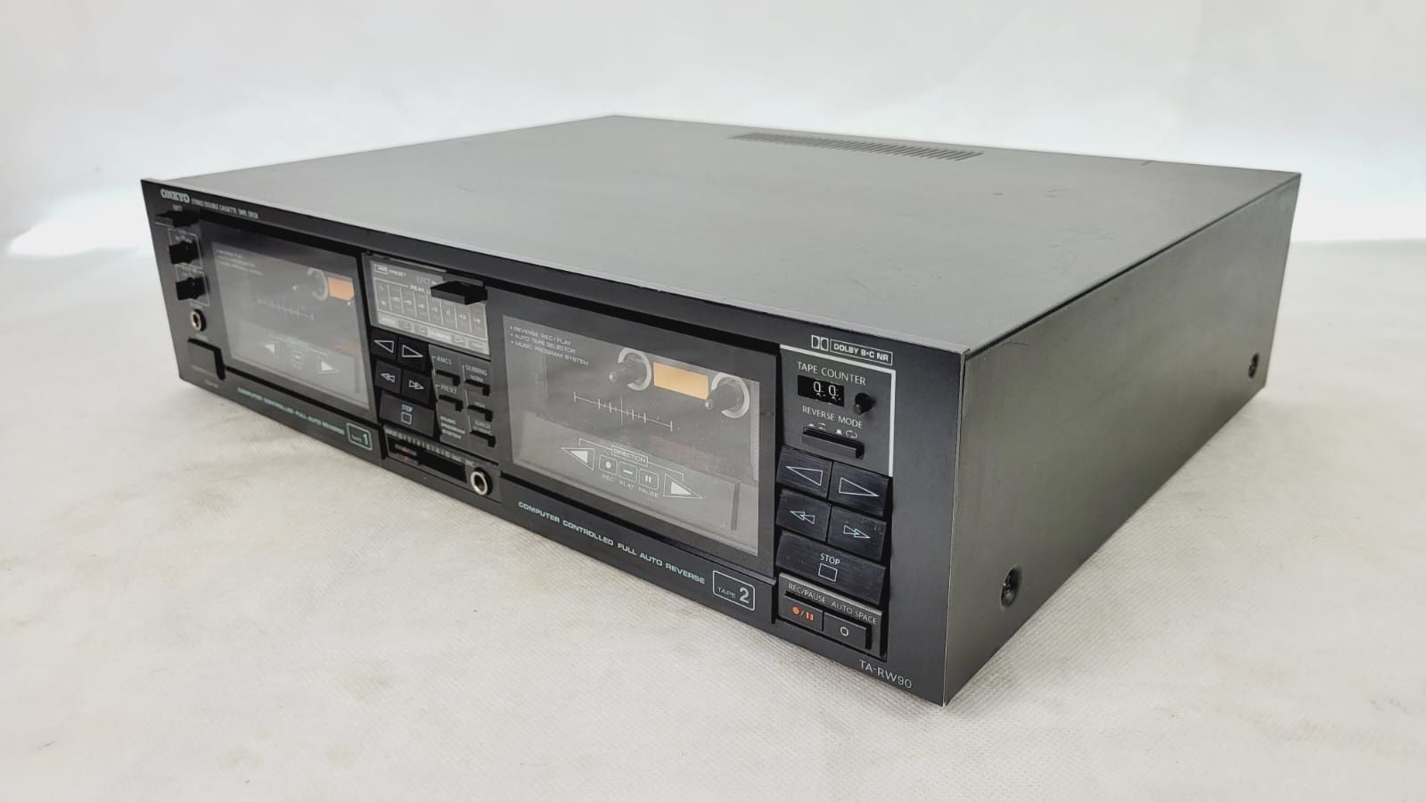 Magnetofon TA RW90 Onkyo Najwyższy model auto reverse Dolby B C deck