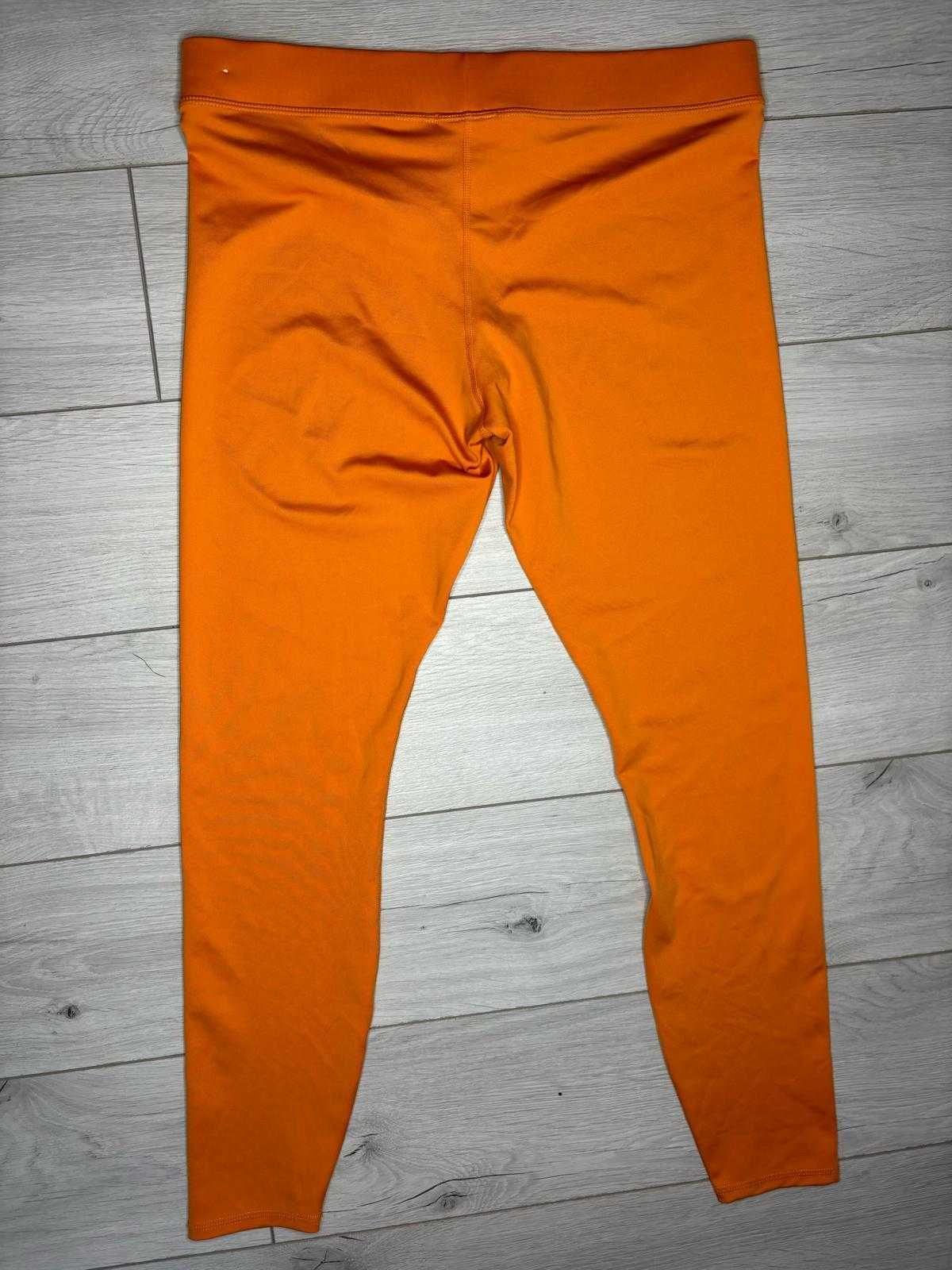 Nike Jordan Damskie Musztardowe Legginsy, Rozmiar L