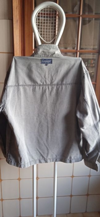 Casaca homem em sarja grossa cinza