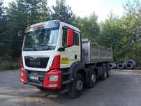 MAN TGS 35.440  wywrotka , trzystronna , hydro burta , 8x4 , super stan, ZAMIANA