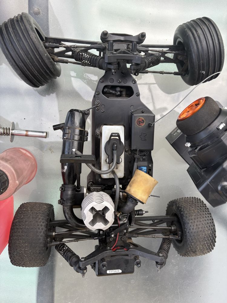 HPI Firestorm model spalinowy 1:10 nowy silnik. Mega zestaw.