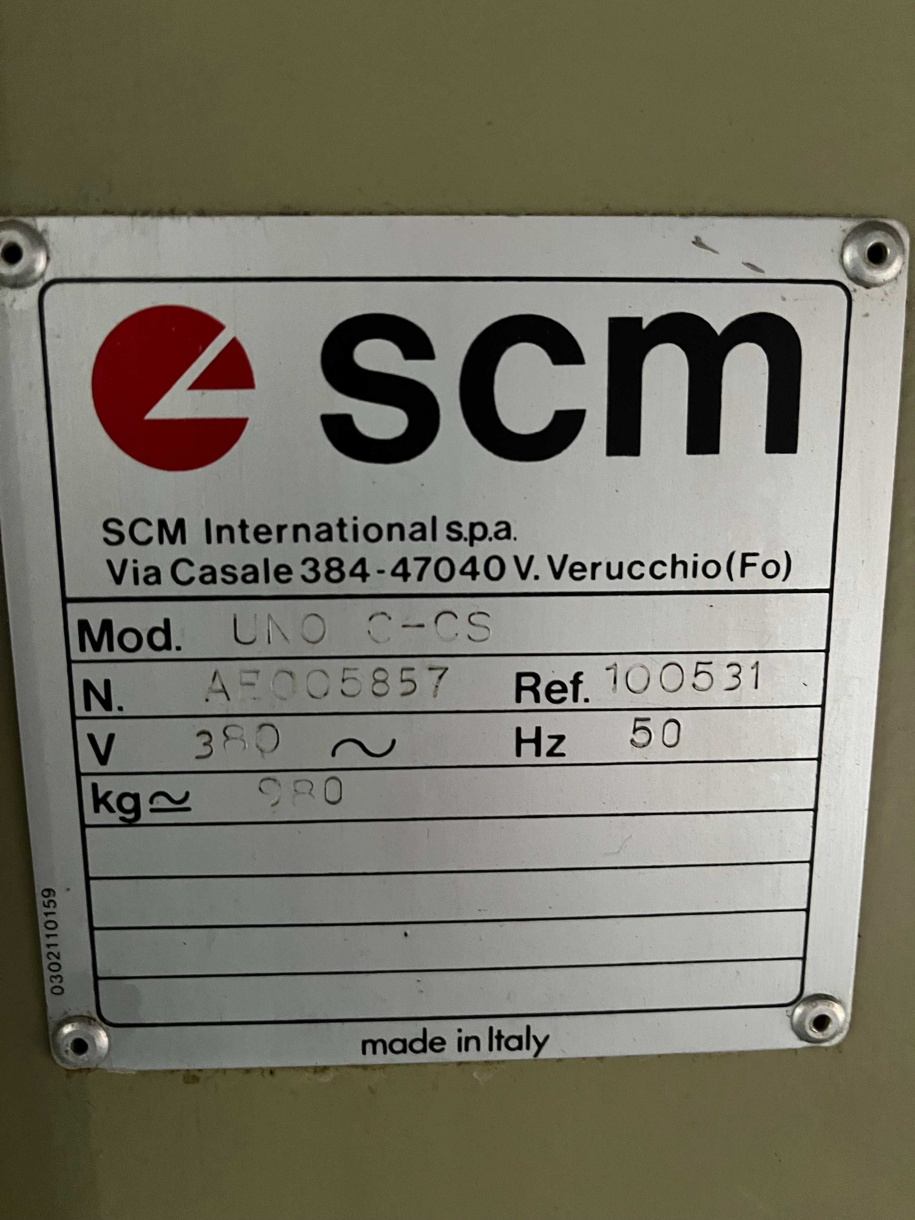 Szlifierka szerokotaśmowa SCM Sandya Uno