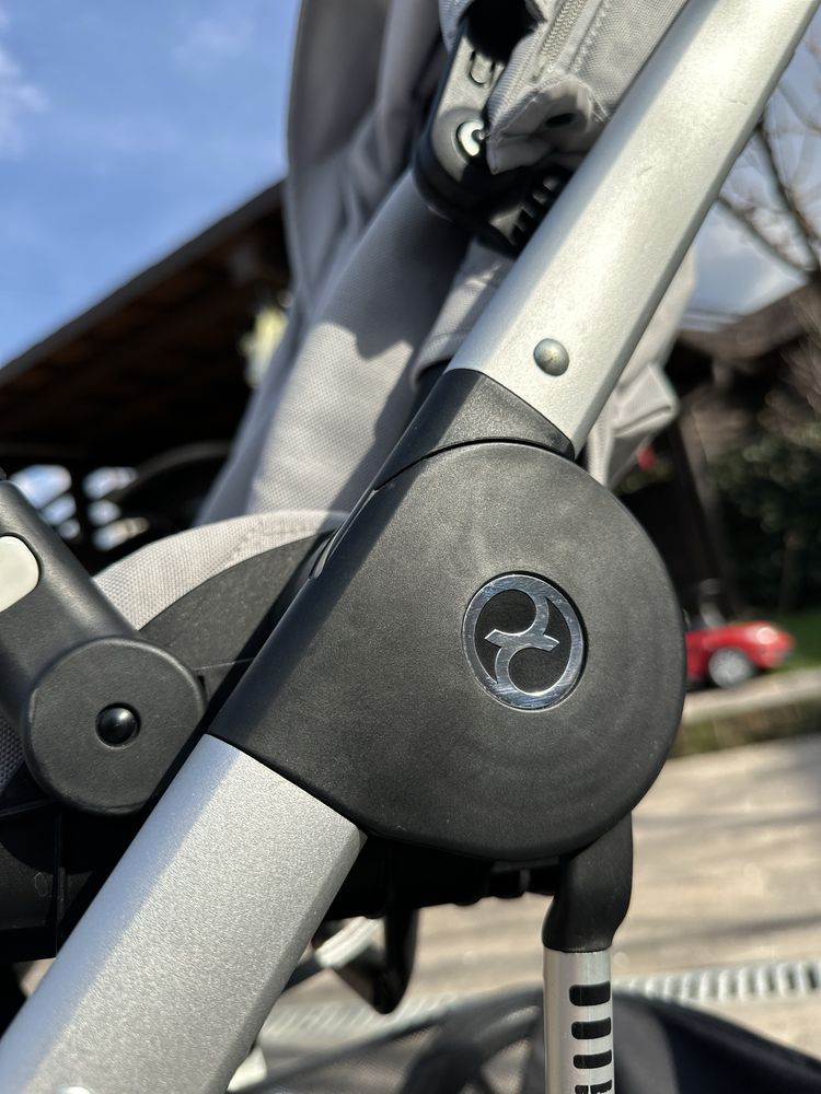 Коляска Cybex balios s lux lava grey