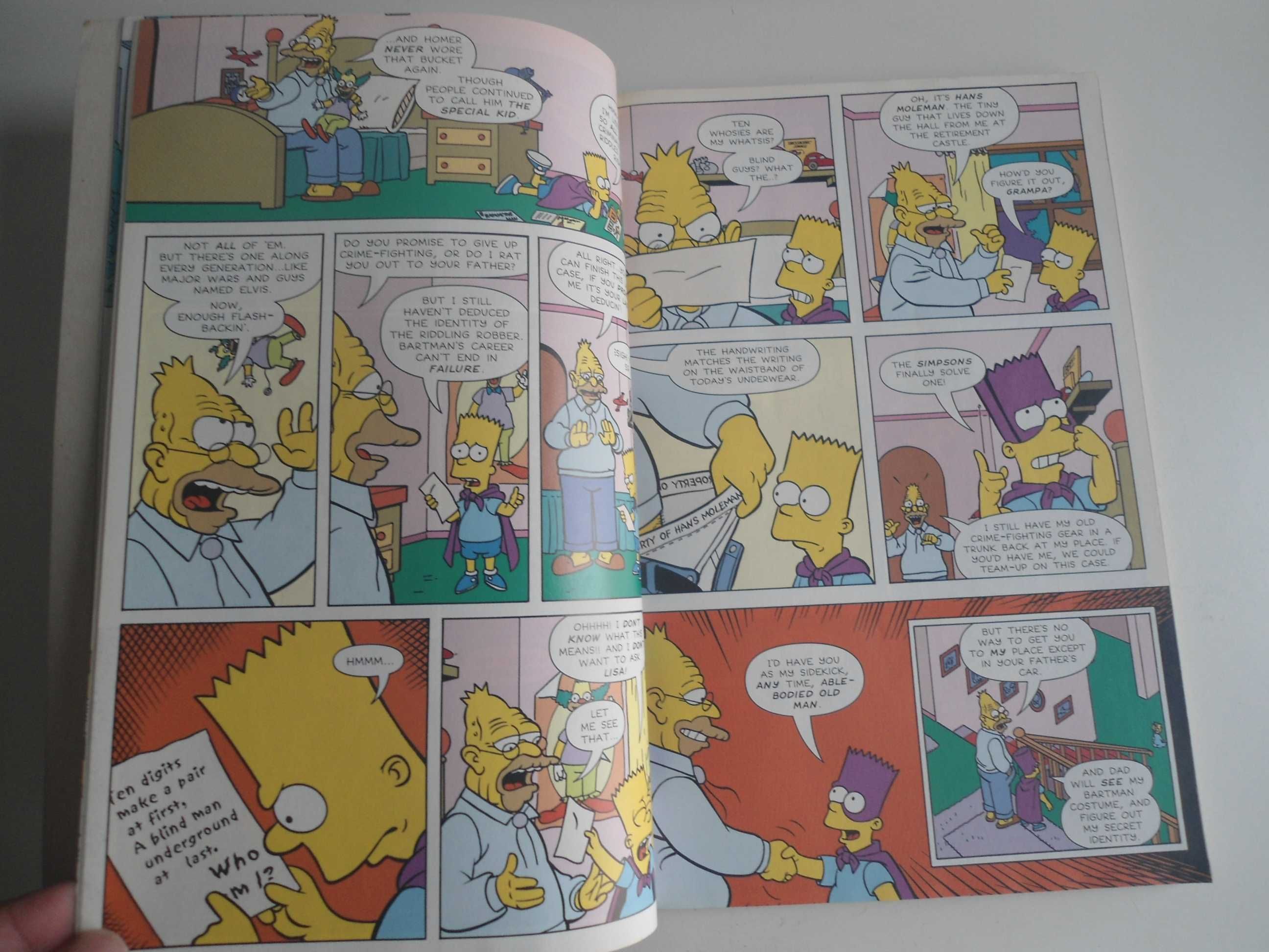 Big Bouncy book of Bart Simpson