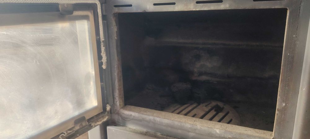 Salamandra A lenha com forno