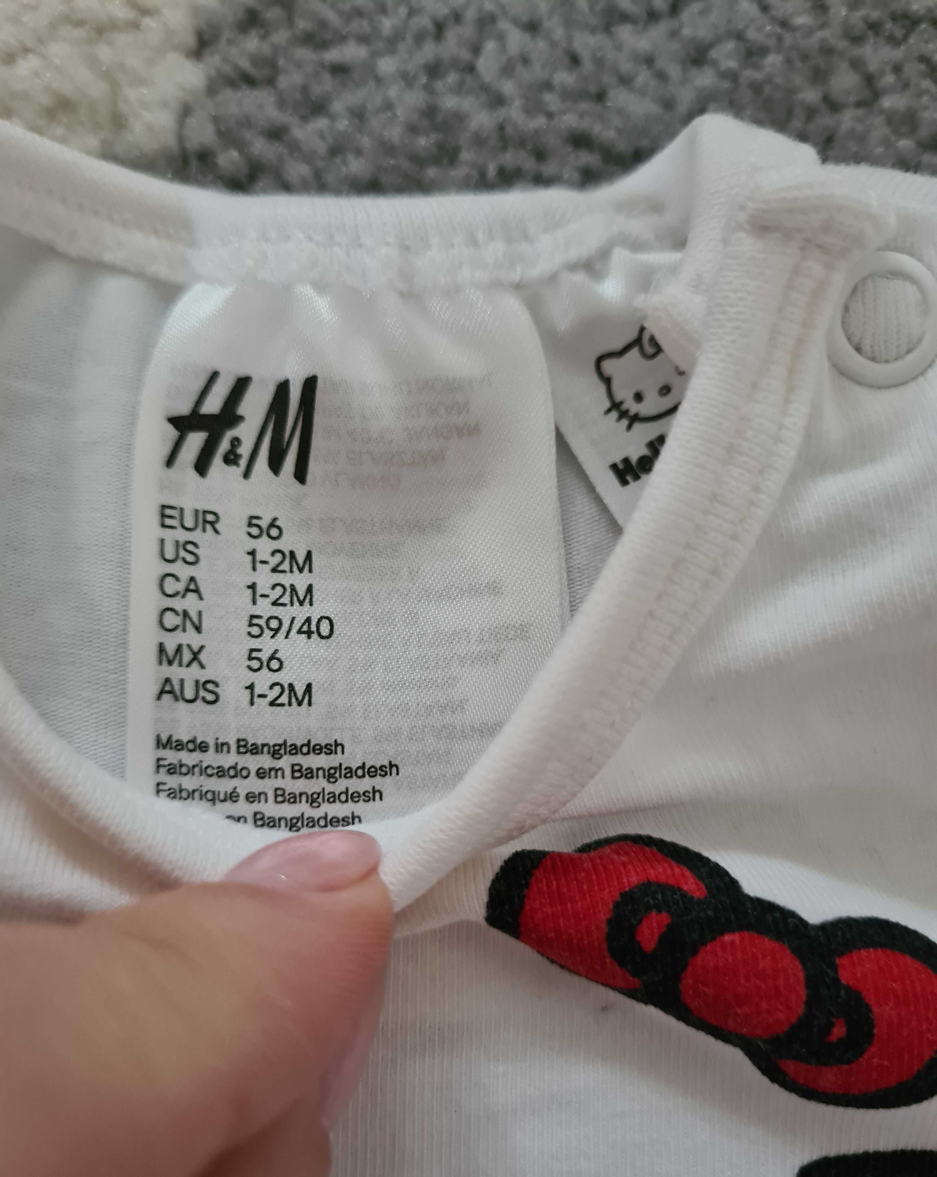 Body H&M 56 62 hello kitty