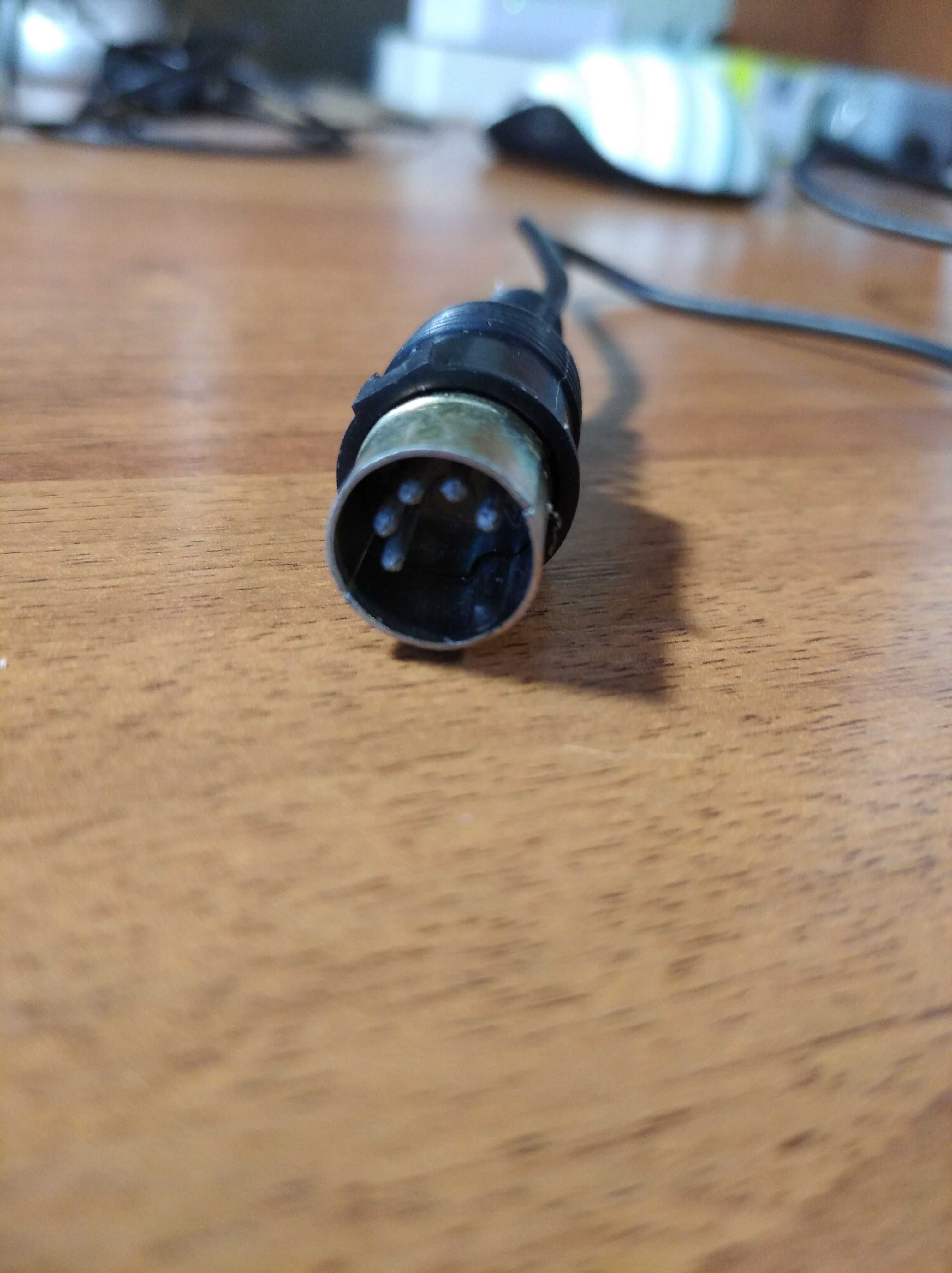 Кабель, провод, шнур, переходник аудио aux 3.5 jack на din 5 pin, 80см