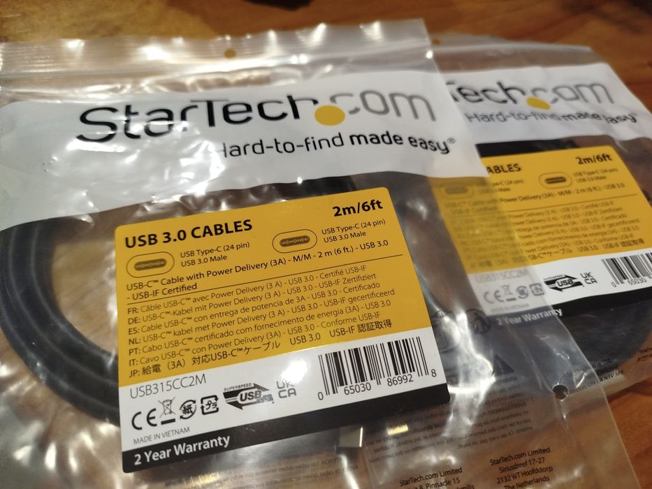 Usb-c 3.0 cable 2 m 24 pin