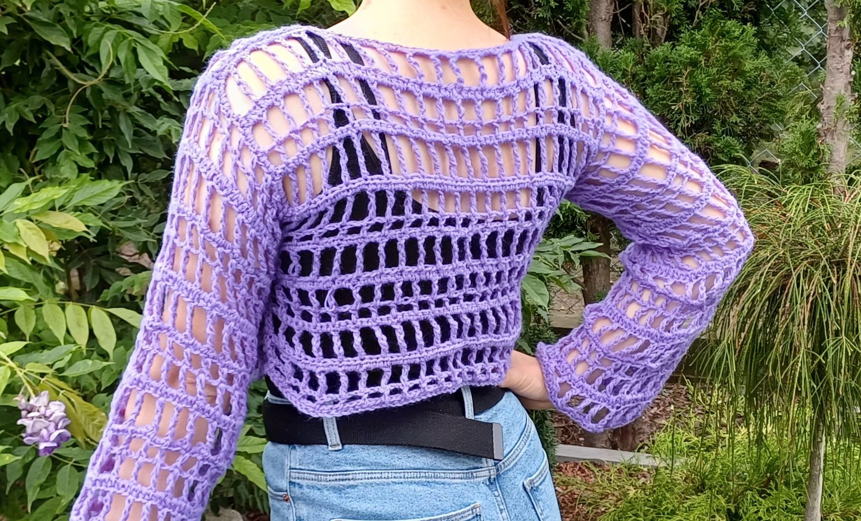 Handmade Mesh Sweater