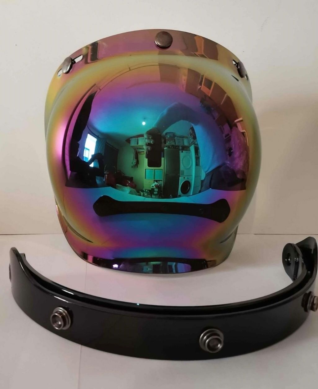 Viseira bolha nova para capacete