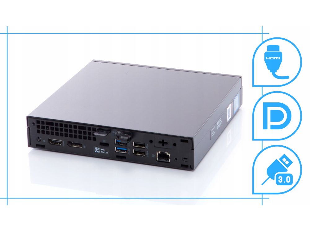 Komputer Dell Optiplex 3070 Tiny I5 9GEN 512SSD/16GB Win11 miniPC