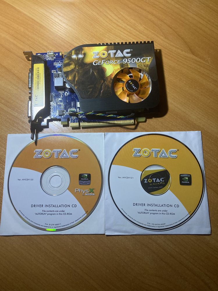 Видеокарта ZOTAC 9500 GT