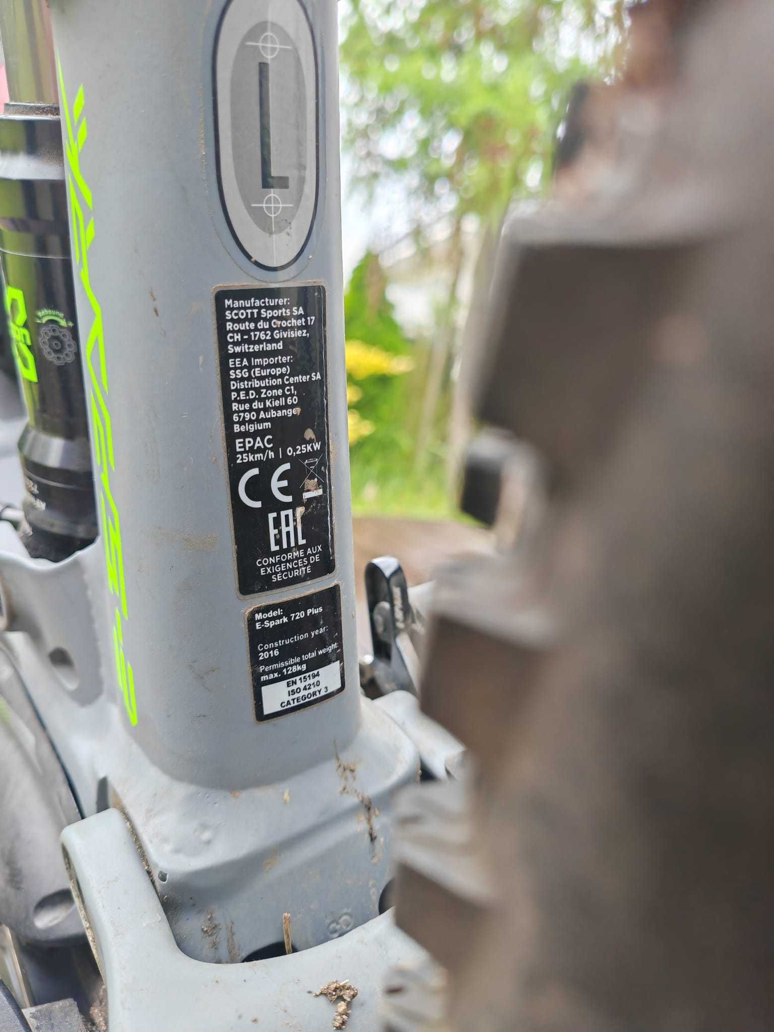 SCOTT - E-Spark 720 Plus - Rower Elektryczny