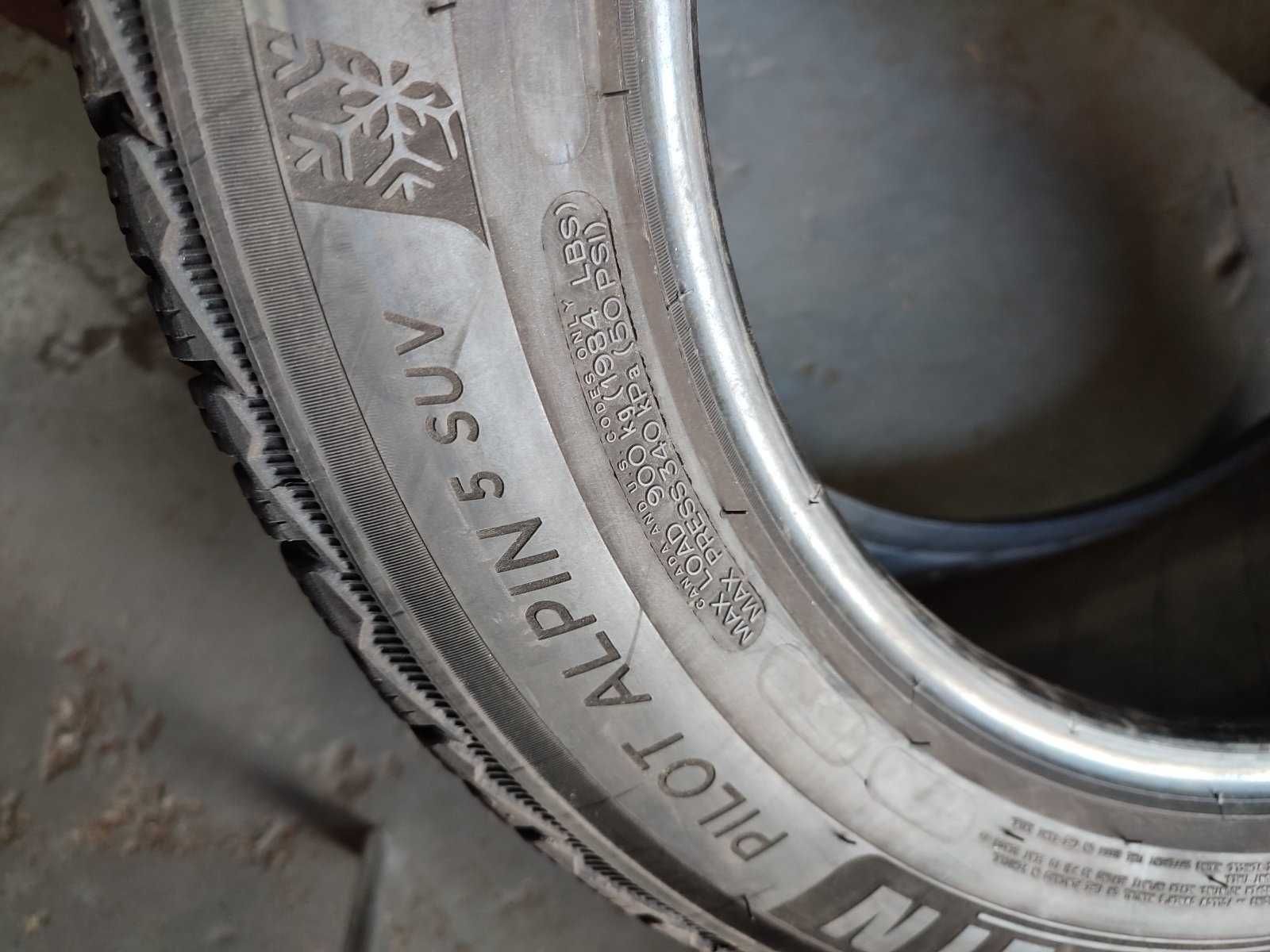 235 55 18 Michelin Pilot Alpin 5 SUV шини зима