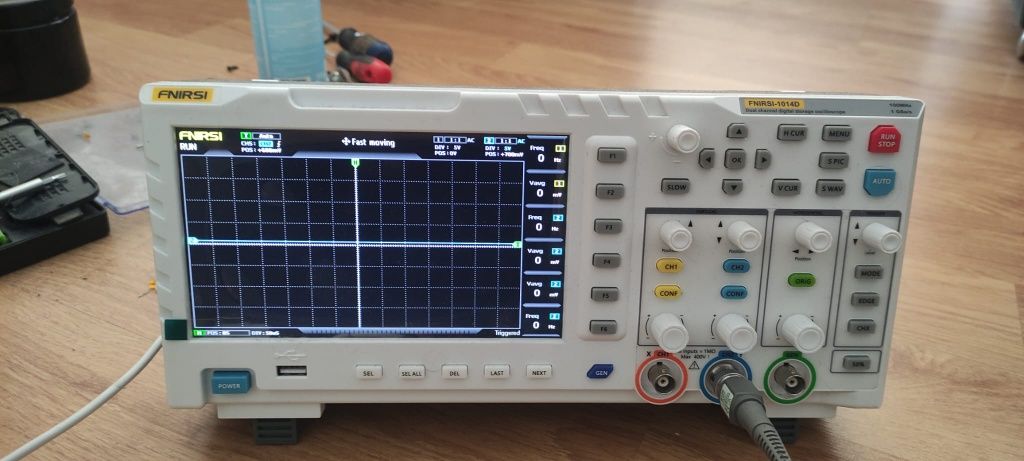 Osciloscópio digital Fnirsi 1014d. Novo.