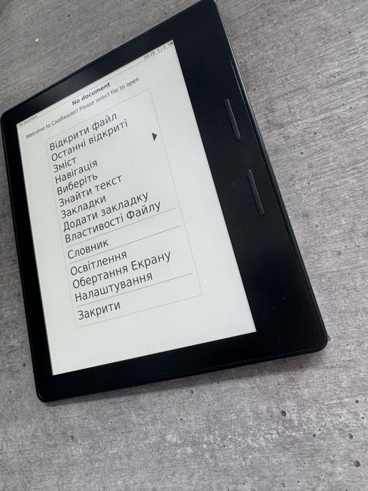Kindle Oasis 8 покоління. 6 дюймів. Українська. Всі формати. Гарантія