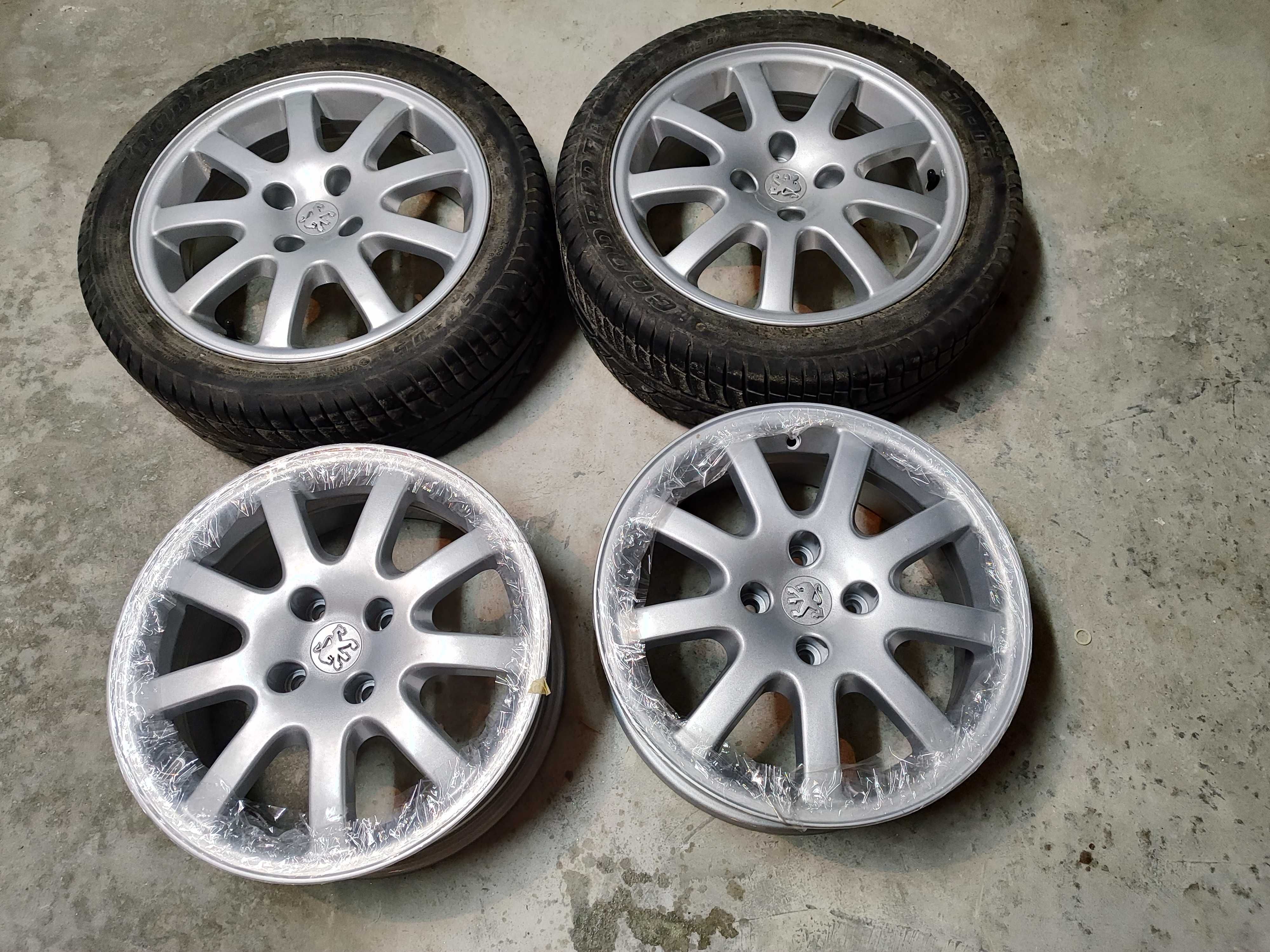 Jantes Peugeot 206 16" conjunto ouragan