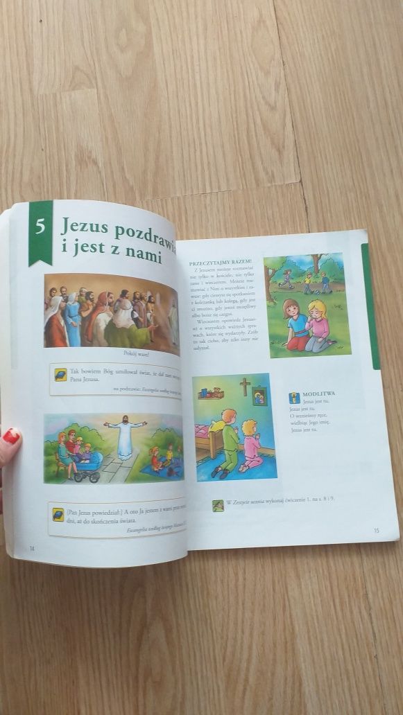 Jesteśmy w rodzinie Pana Jezusa - Podręcznik do Religii dla klasy 1