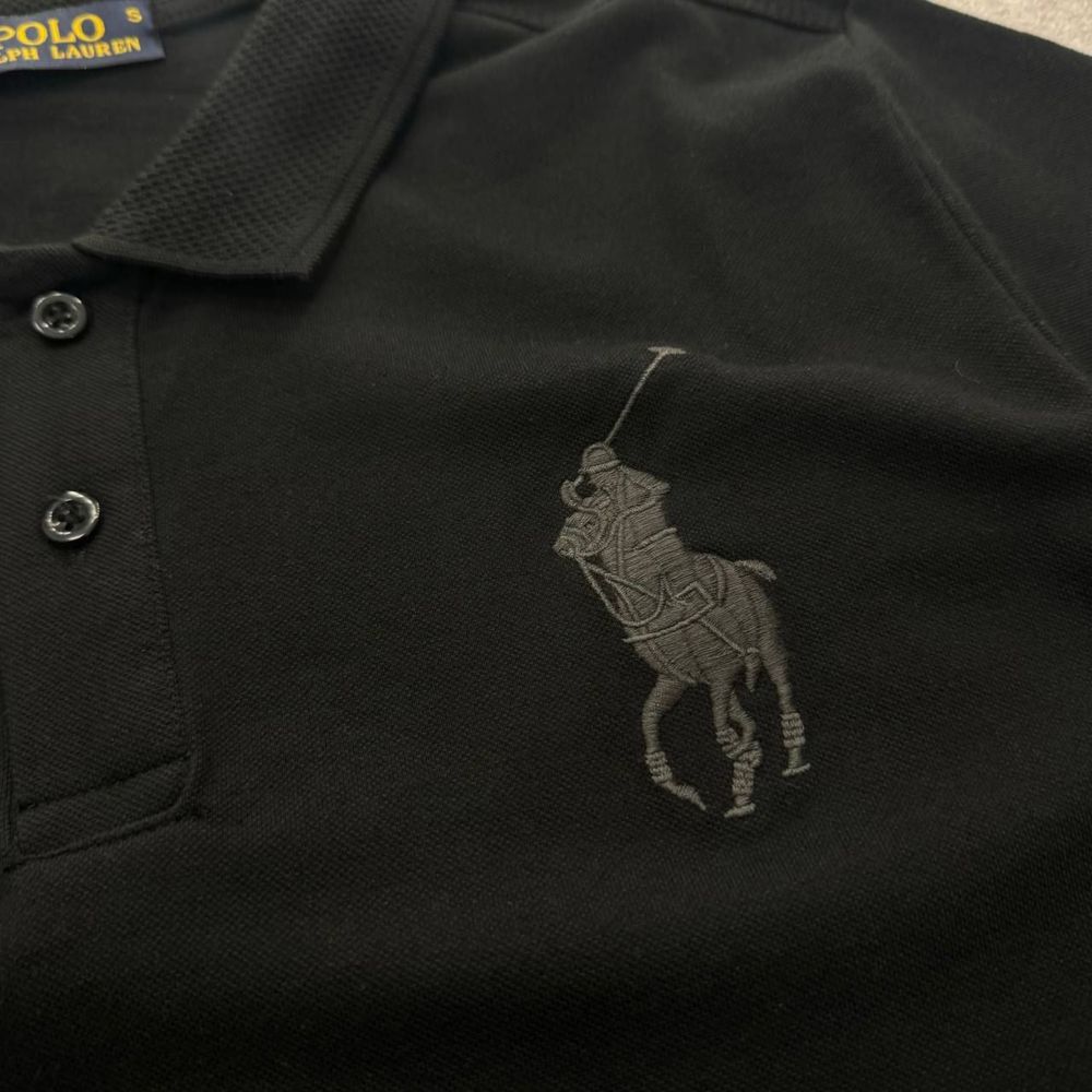 NEW SEASON MAN 2024 Мужское поло Polo Ralph Lauren черный футболка хіт